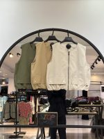 جلیقه وست کتان زارا استر دار دو جیب بزرگ (35666)