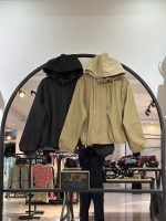 بامبر بارونی پایین کش دو زیپ میله ای (35667)