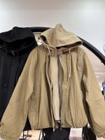 بامبر بارونی پایین کش دو زیپ میله ای (35667) - Image 2