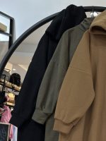 پیراهن فوتر روناک  کلاهدار (33725) - Image 2