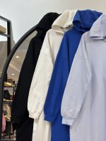 هودی بلند دور و کرک وارداتی بدون پرزدهی الکس (35701) - Image 2