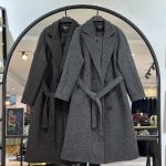 پالتو بلند فوتر کوبیده 6 دکمه مزونی ناز دخت (35730)