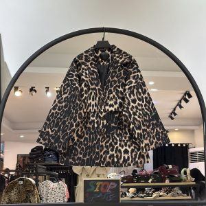 بارونی کتان زارا کمر گت پلنگی (35732)