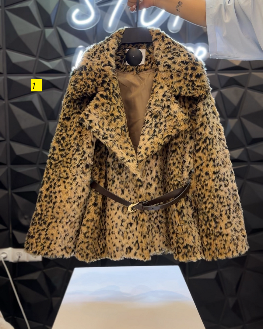 2025_09_24_23_58_IMG_3087 کت پوست پلنگی کمر دار مزونی (35733) - Image 1