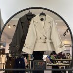 کت بارونی کمر سگک استر دار  تمنا (35739)