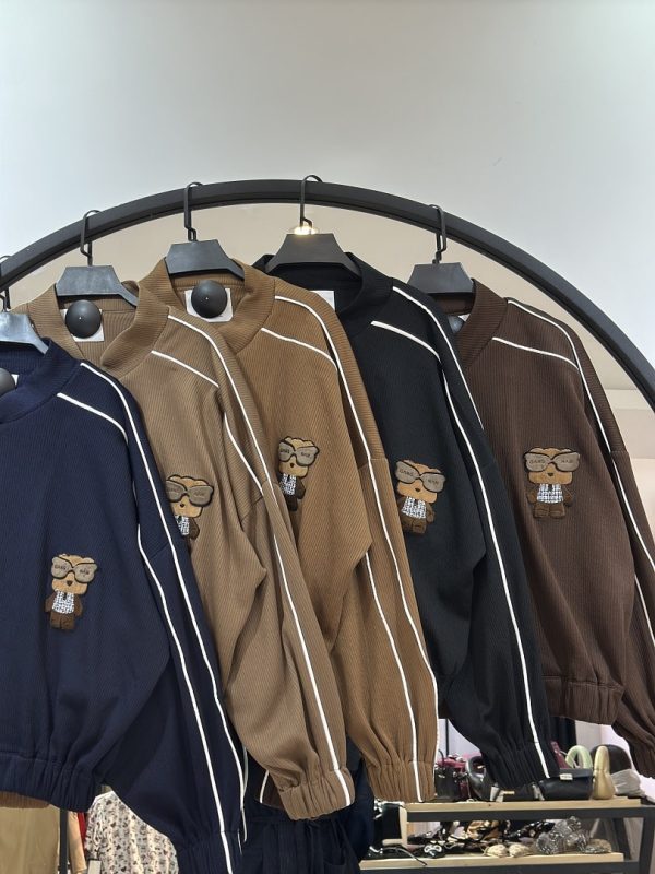 ست بامبر و شلوار بگ لارنس سینه تدی (35768) - Image 2