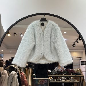 کت پوست خز دار استر دار ای تکین (35827)