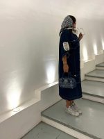 کفتان پاییزه زمستانه (جین مزونی ضخیم )و ضمانت دار برلیان (35833) - Image 3