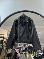 کت چرم تو کرکی تک جیب زیپ یکطرف خور (35869) - Image 2