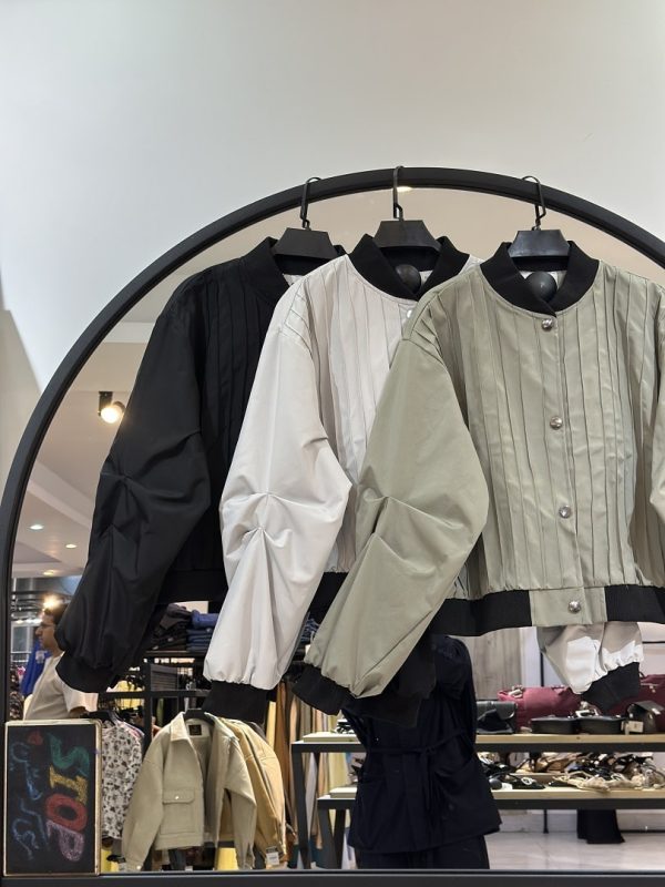 ست بامبر شلوار تی سی پیلی دار (35855) - Image 2