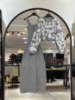 ست رویه و پیراهن بندی بافت ابرنگی متراکم (35852) - Image 4