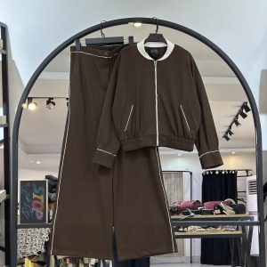 ست لارنس یقه دار مغزی رزالین درجه یک (35892)