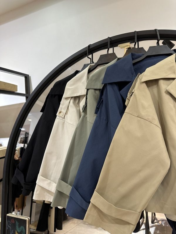 بارانی کتان استانبول درجه یک کتی دو تیکه (35895) - Image 2