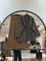 ست کت کشمیر و دامن پاییزه کج راه گندم (36061) - Image 2