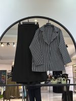 ست کت کشمیر و دامن پاییزه کج راه گندم (36061) - Image 3