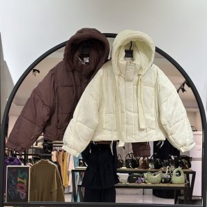 کاپشن وارداتی کلاه دار درجه یک نادیا(36069)