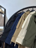 بارانی کتان تی سی استر دار صحرا (36102) - Image 2