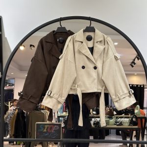 ترنچ کت جیر سوییت استر دار (36103)