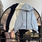 سویشرت دورس سه نخ تو کرکی تمام زیپ (36197)