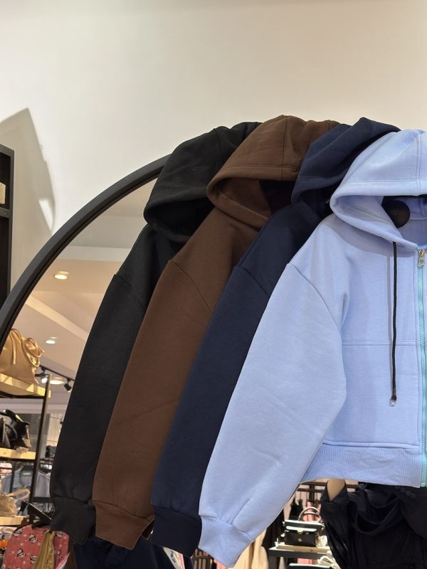 دورس سویشرت زیپی تو کرکی مارشمالو (36194) - Image 2