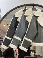 کت بوفالو رویه چرم و داخل پشم (36208) - Image 2