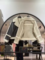 کت بوفالو رویه چرم و داخل پشم (36208) - Image 3