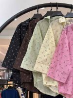 شومیز بابوس نگین کاری شده میو (36235) - Image 2