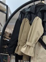 بارونی کتان زارا ترکیبی با چرم (36232) - Image 2