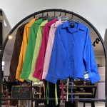 شومیز کرپ مودال پاستیلی پشت گره ای  (3700)