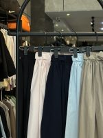 دامن لینن کمر کش کمر بند خور (3731) - Image 2