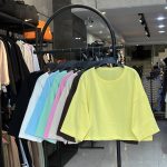 کراپ تیشرتی پنبه درجه یک ستاره (3732)