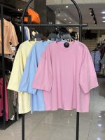 تیشرت باکسی پنبه درجه یک اراسته (3740)
