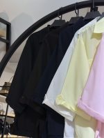 شومیز پری شیشه ای دو جیب (3788) - Image 2