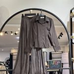 ست شومیز فانتینی و شلوار تنسل (3789)