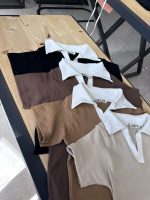 پلو شرت پنبه کبریتی لارا (3794) - Image 2