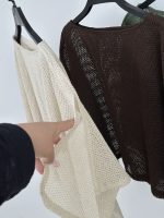 پانچو قلاب بافی ترانه (3844) - Image 2