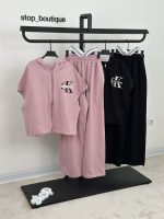 ست وست شلوار براش پنبه گلدوزی ck (3861) - Image 3