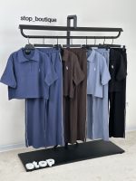 ست پلو شرت و شلوار مغزی دوزی پلو (4014)