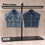 وست جین یقه ایستاده(90175)