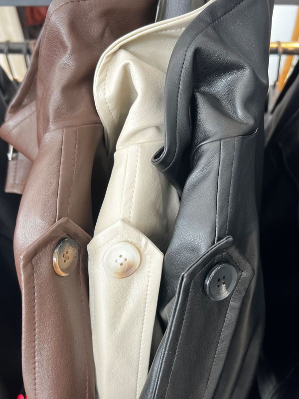وست چرم Zara یقه ایستاده(90157) - تصویر 2