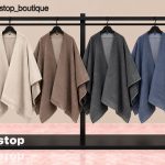 پانچو پایین ریش ریش(90195)