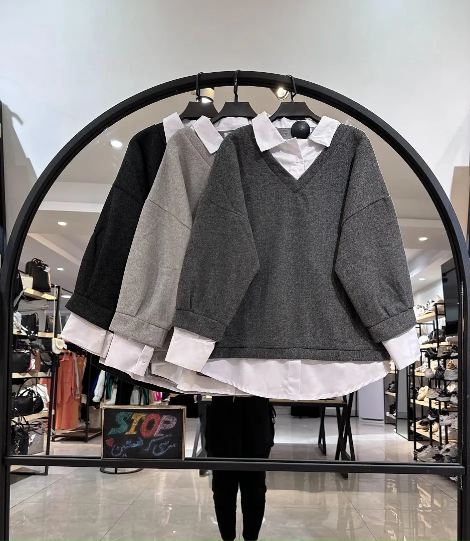 2024_09_12_15_25_IMG_9494-min شومیز روناک طرح یقه هفت (33791) - Image 1