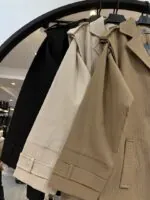 بارونی (وست جداشونده  )کتان میله ای درجه یک (33980) - Image 2