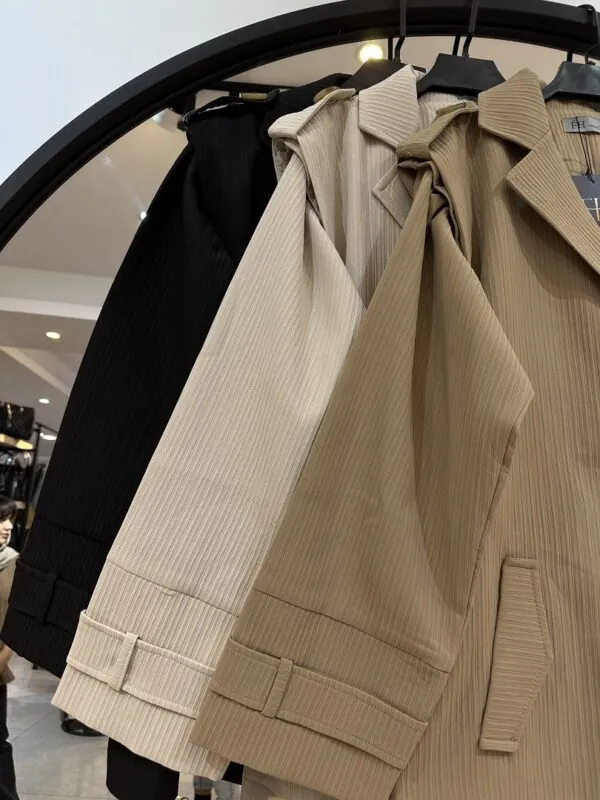 بارونی (وست جداشونده  )کتان میله ای درجه یک (33980) - Image 2