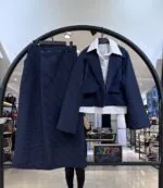 ست سه تیکه کت و دامن و شومیز دیپلمات (34460)