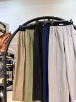 شلوار بگ کرپ ترک کمر کشld (34534) - Image 2