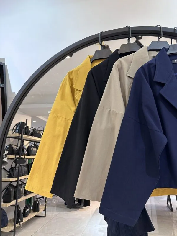 ست کت و شلوار لینندتک دکمه مینا (34686) - Image 2