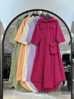 کفتان لینن ماه صنم بدون کیف (34985)