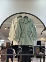 شومیز کرسپو کمر چینه (34937)