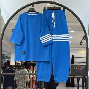 ست تیشرت شلوار مام سه خط alo گلکسی (35242)